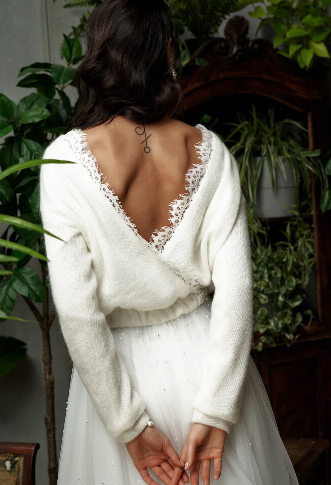 Bride & Bridesmaids Lace Bridal Sweater Bridal Jacket for Etsy