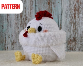 Juliet Das Huhn Amigurumi Muster | PDF Häkelanleitung |