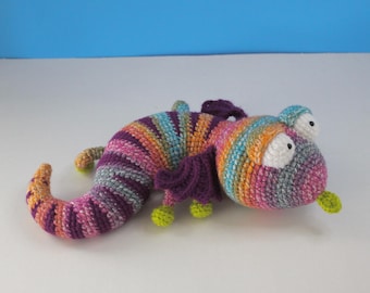 Amigurumi Crochet Lizard | Lizard Stuffed Animal