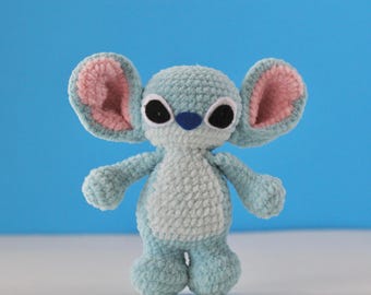 Crochet stitch doll amigurumi plushie | Lilo and stitch