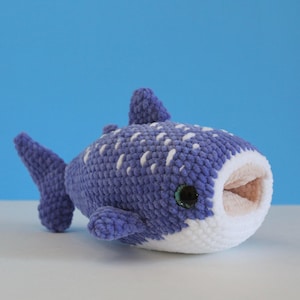 Amigurumi Whale Shark Crochet Stuffed Animal