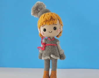 Crochet Kristoff Doll Amigurumi stuffed animal