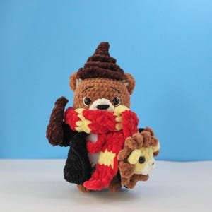Crochet wizard bear | amigurumi teddy bear