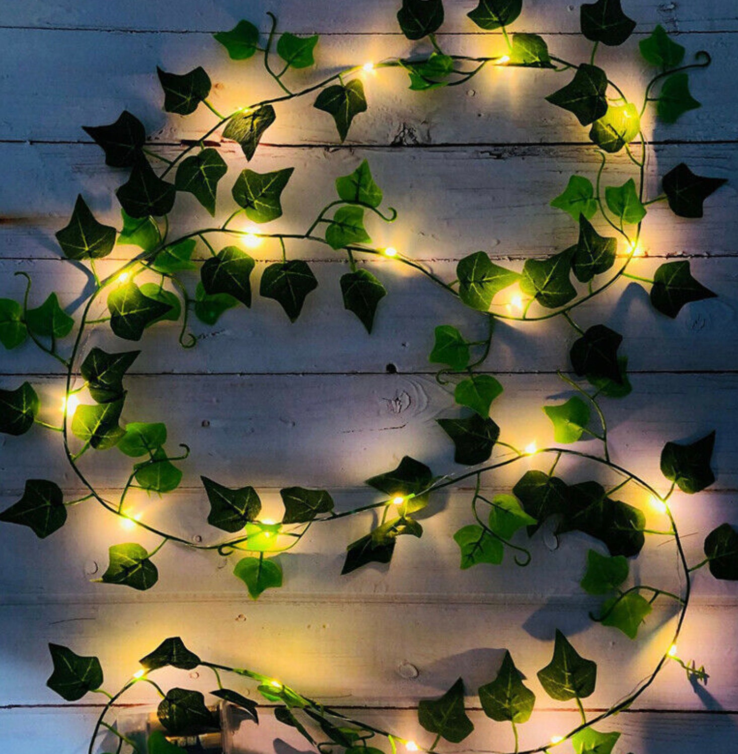 Ivy Fairy Lights Artificial Garland Vines LED String Lights Etsy UK