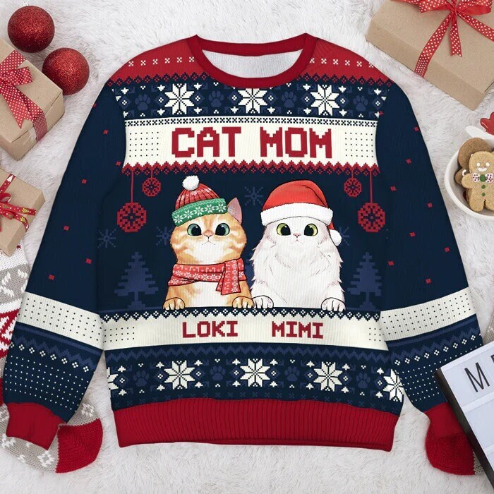Printed Sweater - Etsy