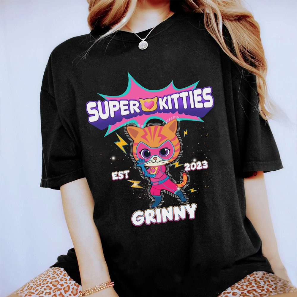 Super Kitties Costume Shirt Superkitties Pounce Custom Halloween