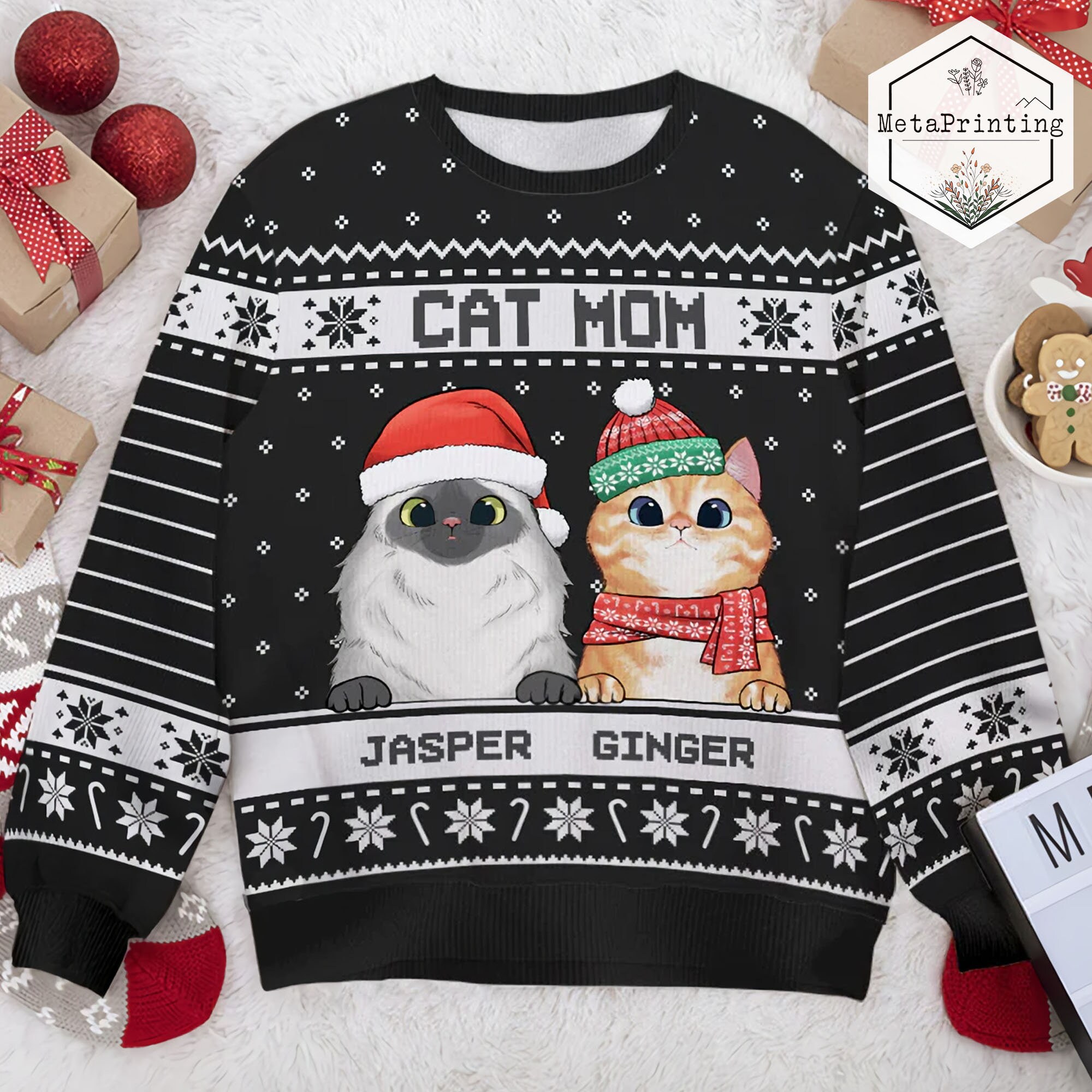 Cat Dad Sweaters
 Cat Mom Cat Dad Sweater sold by Jango Fettindiakirundi