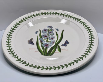 Vintage Portmeirion Botanic Garden Dinner Plate: Sweet Pea