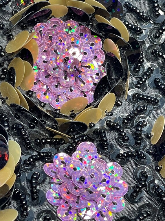 Multi-Color Beaded & Sequence Evening Bag/Purse - image 5