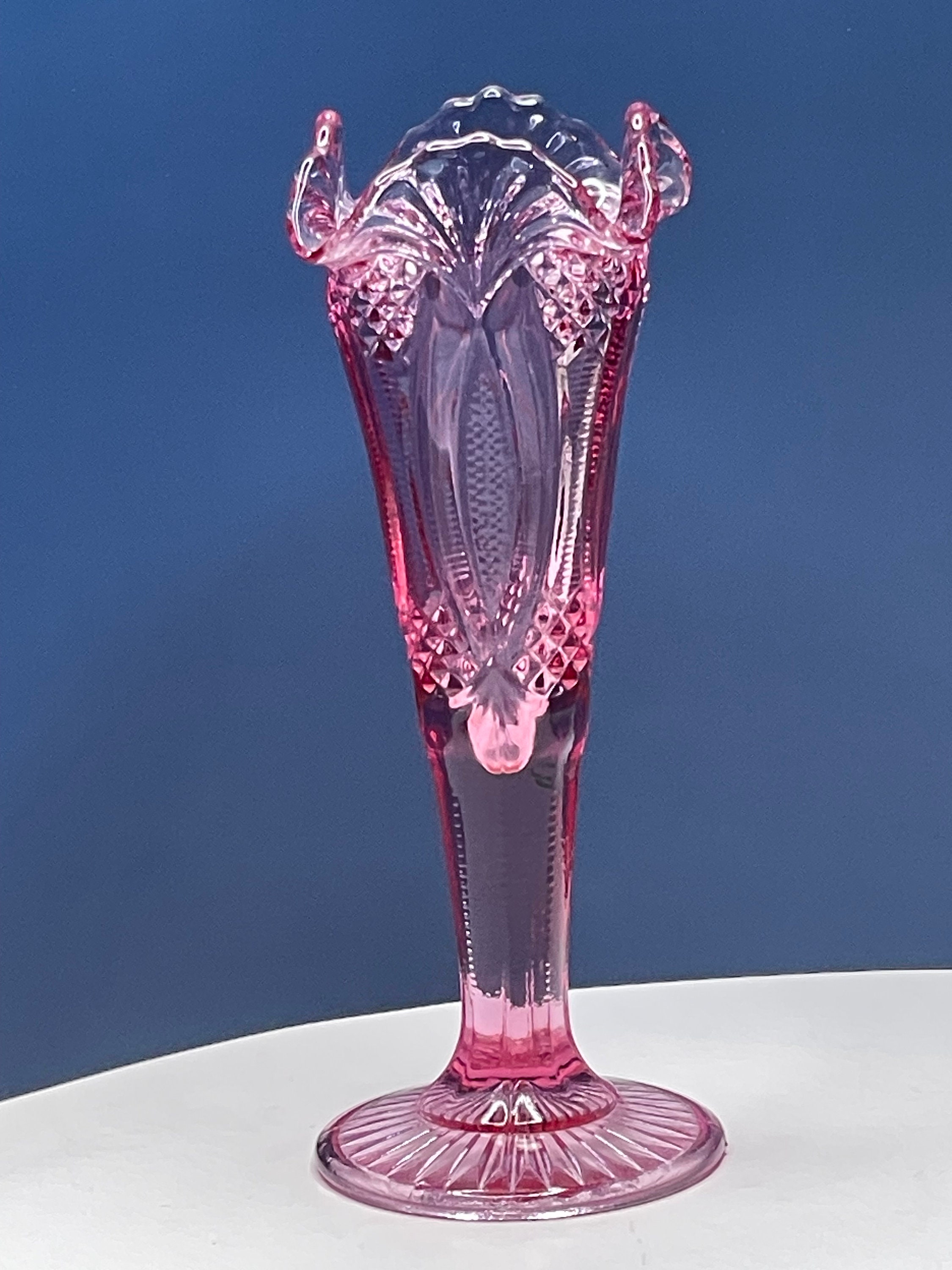 香水瓶 ミルフィオリ MURANO BUCELLA CRISTALL 金彩ピンク Small Vases