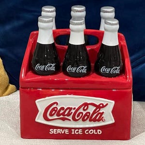 Coca Cola Cookie Jar - Etsy