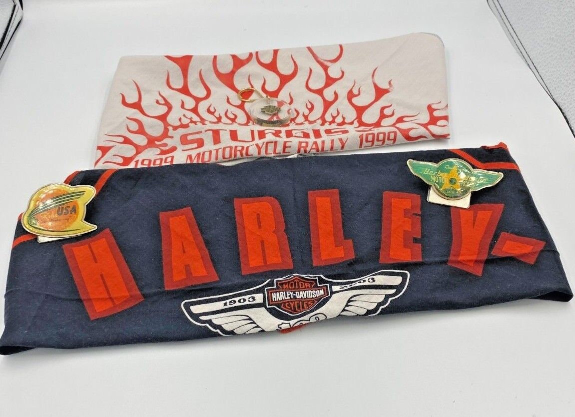 Harley Davidson 100th Anniversary Patches - collectibles - by