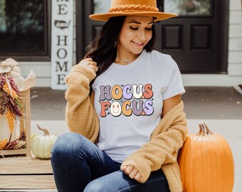 Hocus Focus Teacher Shirt | Halloween Teacher Shirt