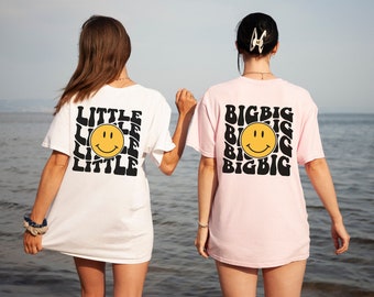 Big Little Sorority Shirts | Big Little Reveal Shirts | Matching Sorority Shirts | Oversized Back Design Sorority Shirt | Big Little Gift