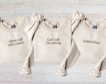 Photographer Sweatshirt | Photographer Crewneck | Photographer Gift