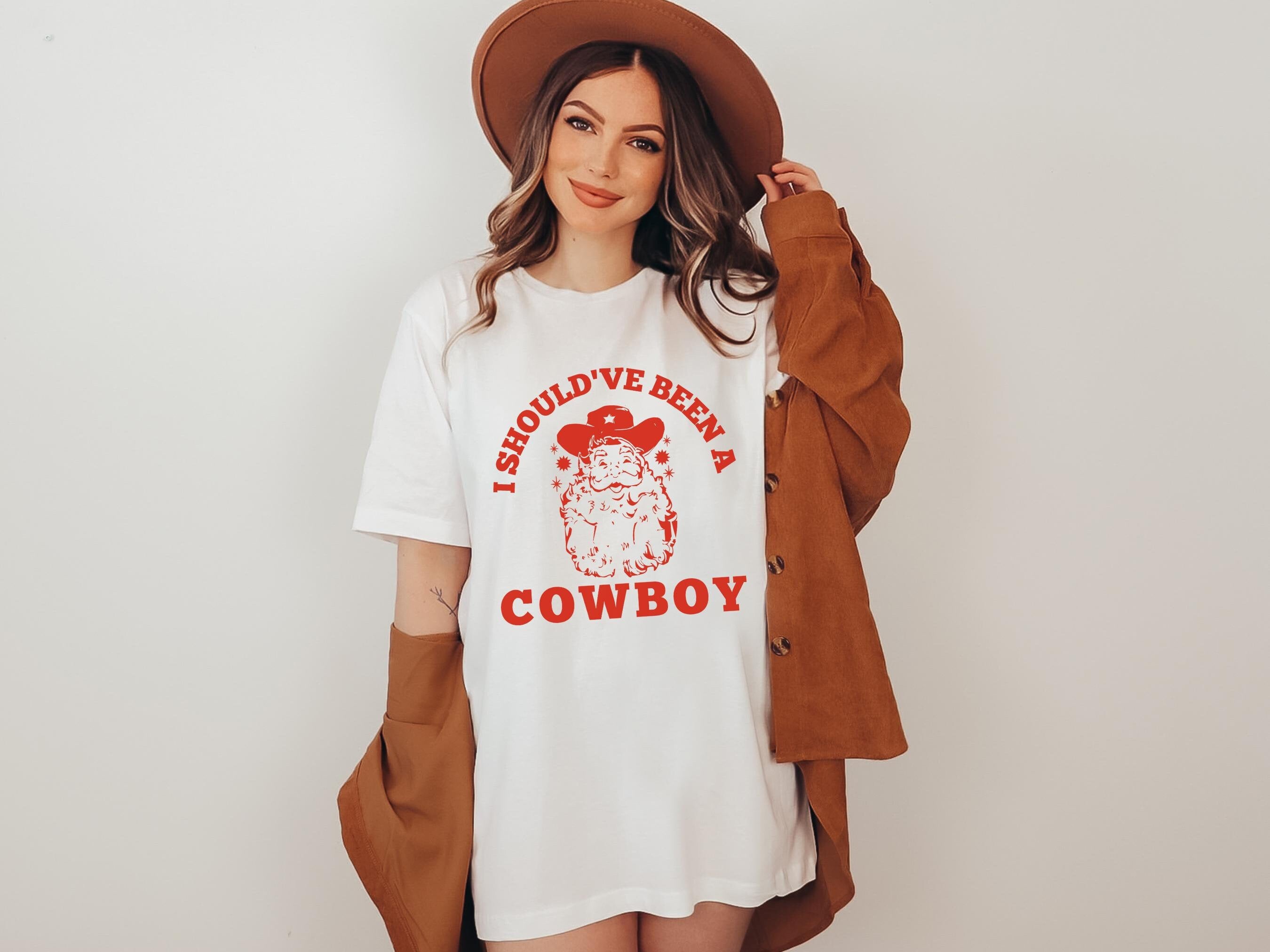 Cowboy Santa Shirt | Should've Been A Western Christmas