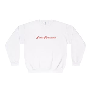 Lactaid Ambassador Sweatshirt | Funny Groovy Font | Lactose Intolerant Humor