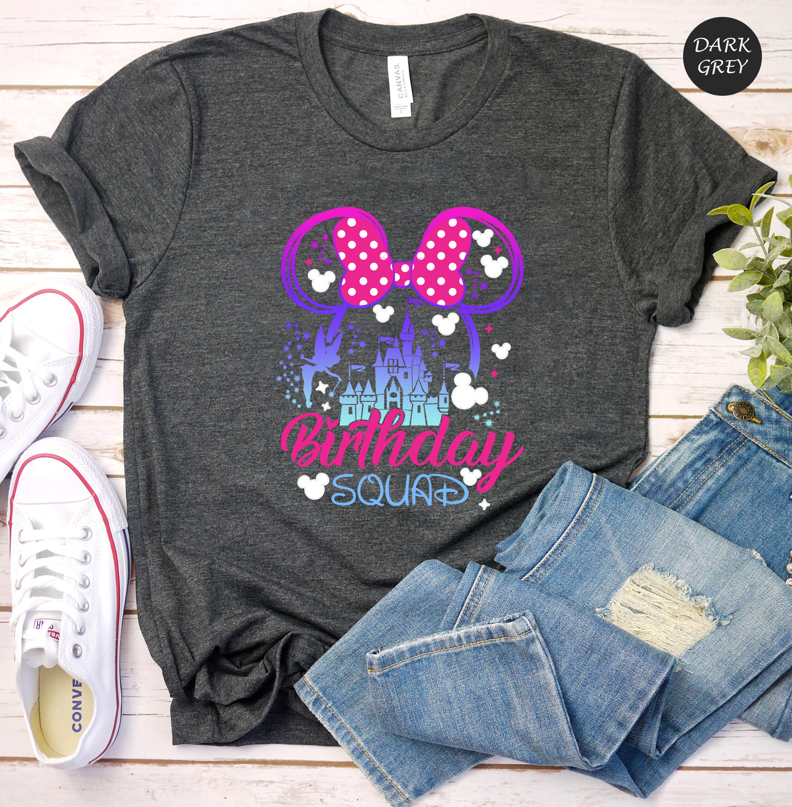 disney birthday girl shirt