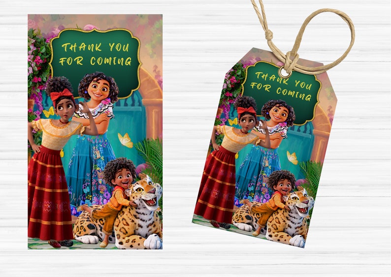 Encanto Favors Thank You Tag For Birthday Party Instant Etsy encanto-birthday-thank-you-tag-printable-favor-tag-instant-etsy-new