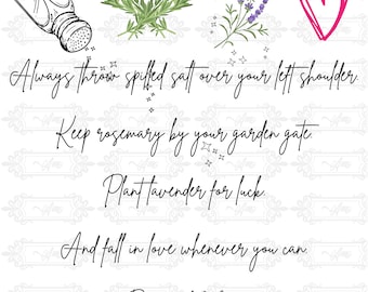 Practical Magic Quote / & Clipart/ Sally Quote/ Halloween/ Circut/ Instant Download/ SVG / PNG / AI