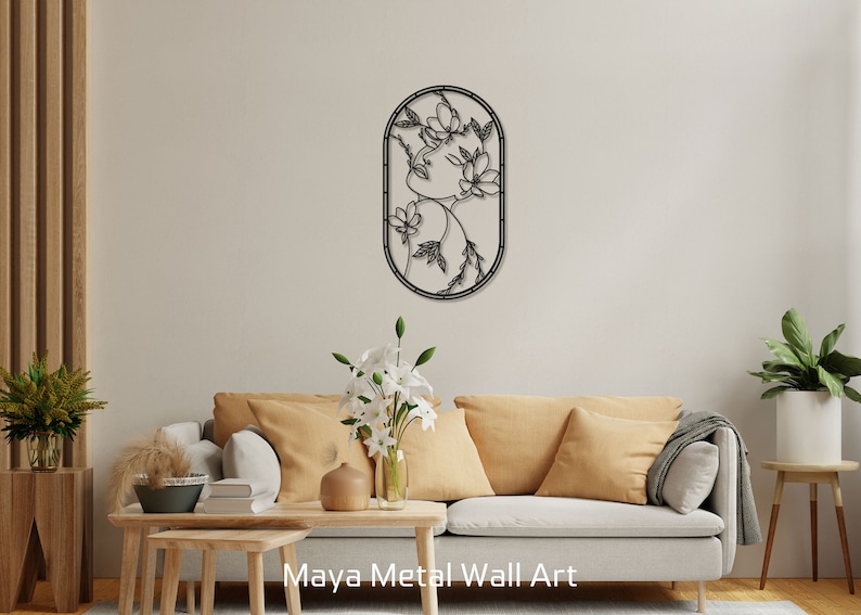 flower wall art