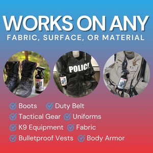 Police Officer Gift, Tactical Gear, Police, Police Officer, Police Gear, Gift for Cop, Cop Spray, Police Wife, Body Armor, Police Vest Spray, Odor Eliminator, Bullet Proof Vest, Deodorizer, Law Enforcement, LEO, Odor Eliminating Spray, Cops, Sherif