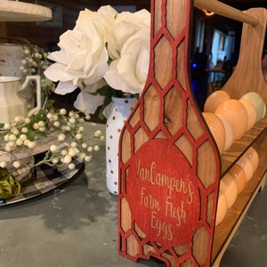 Fresh Egg Caddy | Personalized Egg Caddy |Farm Fresh Egg Caddy