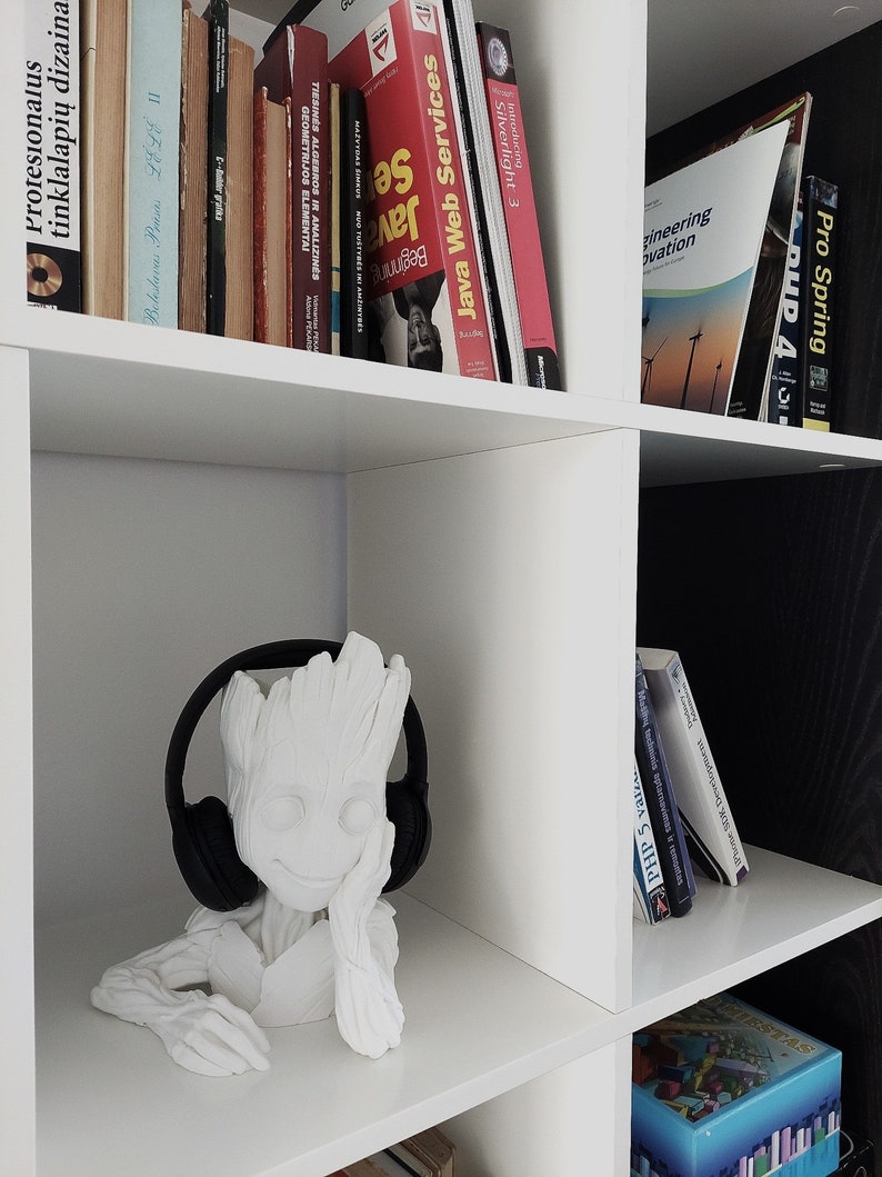 Baby Groot 3D Printed Headphone Stand Etsy