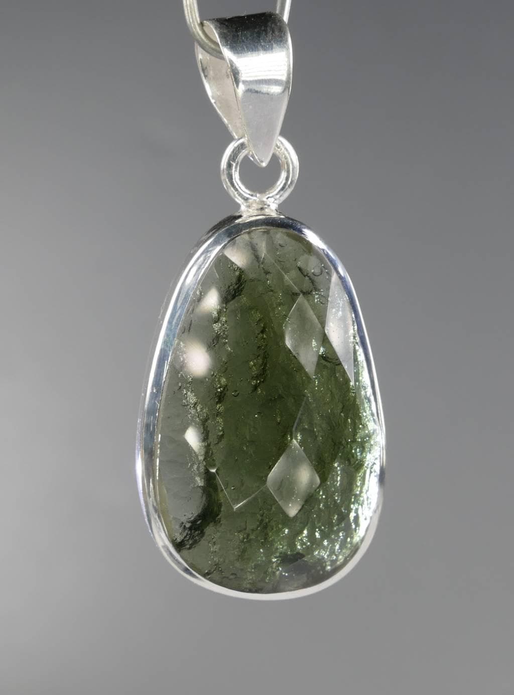 Gioielli di lusso in argento sterling pietra principale moldavite 925 parti su 1000 | Acquisti Online su