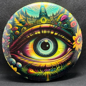 Infinite Discs D Blend Alpaca - Putter - New Custom Disc Golf Disc - Disc Golf Gift - Disc Golf dyes - Innova, MVP, Discraft, Axiom, MVP