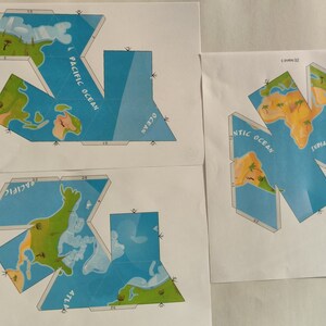 Snub Cube Paper Model PDF DIGITAL FILE Origami Papercraft Low Poly ...