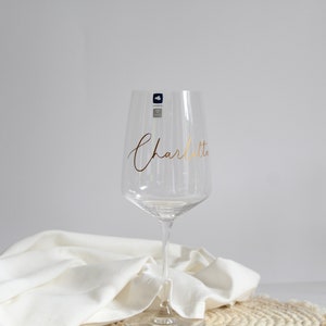 Personalized wine glass | Glass with name | Gift idea | Birthday gift | Christmas gift for mother | Christmas gift for girlfriend