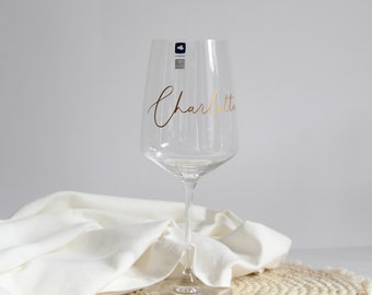 Personalized wine glass | Glass with name | Gift idea | Birthday gift | Christmas gift for mother | Christmas gift for girlfriend