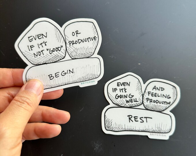 Balance - Two Sticker Pack - Etsy