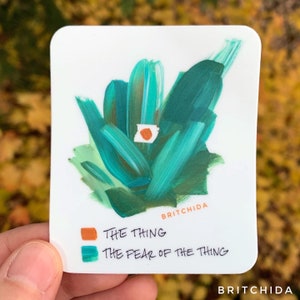 The Fear of the Thing Sticker