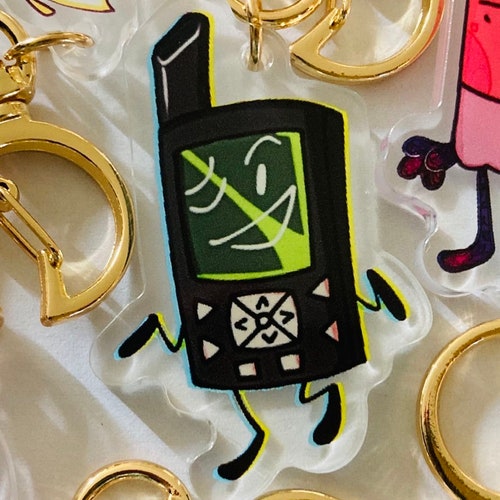 Gps and Tophat Keychain the Nightly Manor Object Show - Etsy