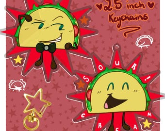 タコ無生物狂気 - アクリルキーホルダー/チャーム - オブジェクトショー