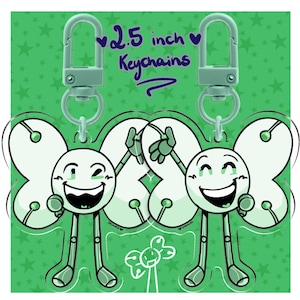 Bot inanimate insanity - Acrylic Keychain / Charm - object shows