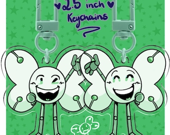 ボット無生物狂気 - アクリルキーホルダー/チャーム - オブジェクトショー