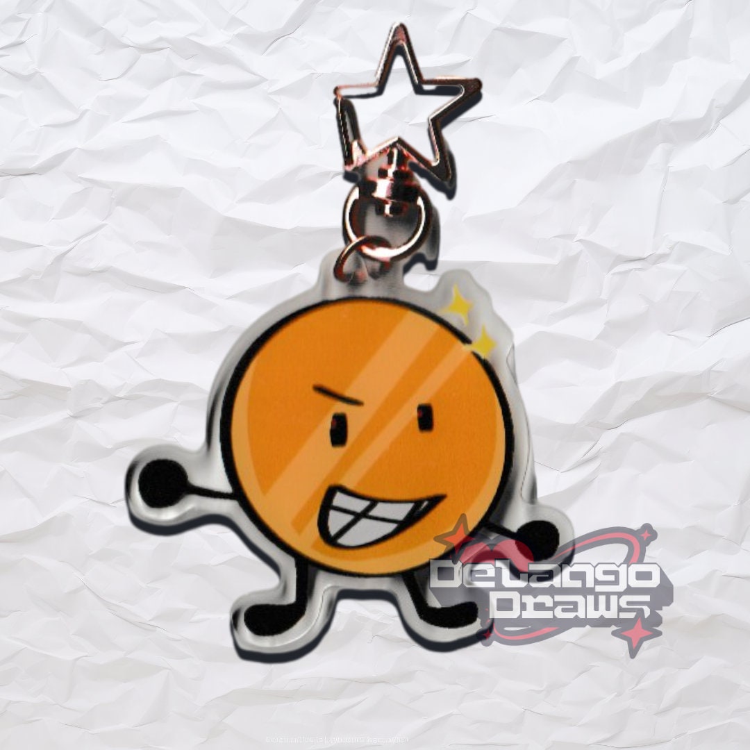 Coiny Acrylic Keychain BFB / BFDI Object Show - Etsy