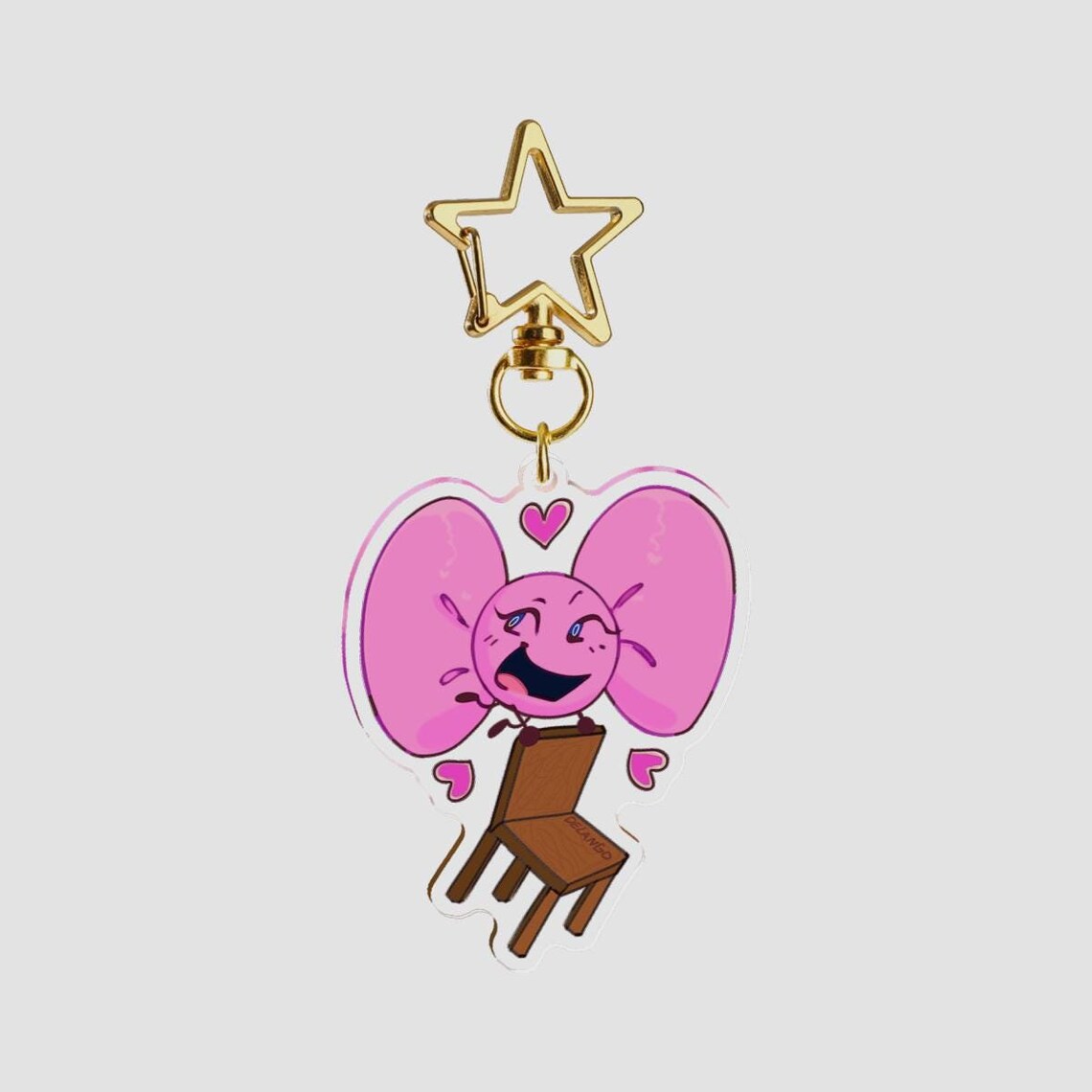 Keychain Object Show Bow Inanimate Insanity - Acrylic Keychain / Charm - Object Shows - Etsy