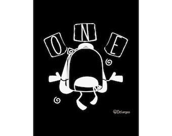 リアム B+W ワンポスター - HFJONE - オブジェクトショー