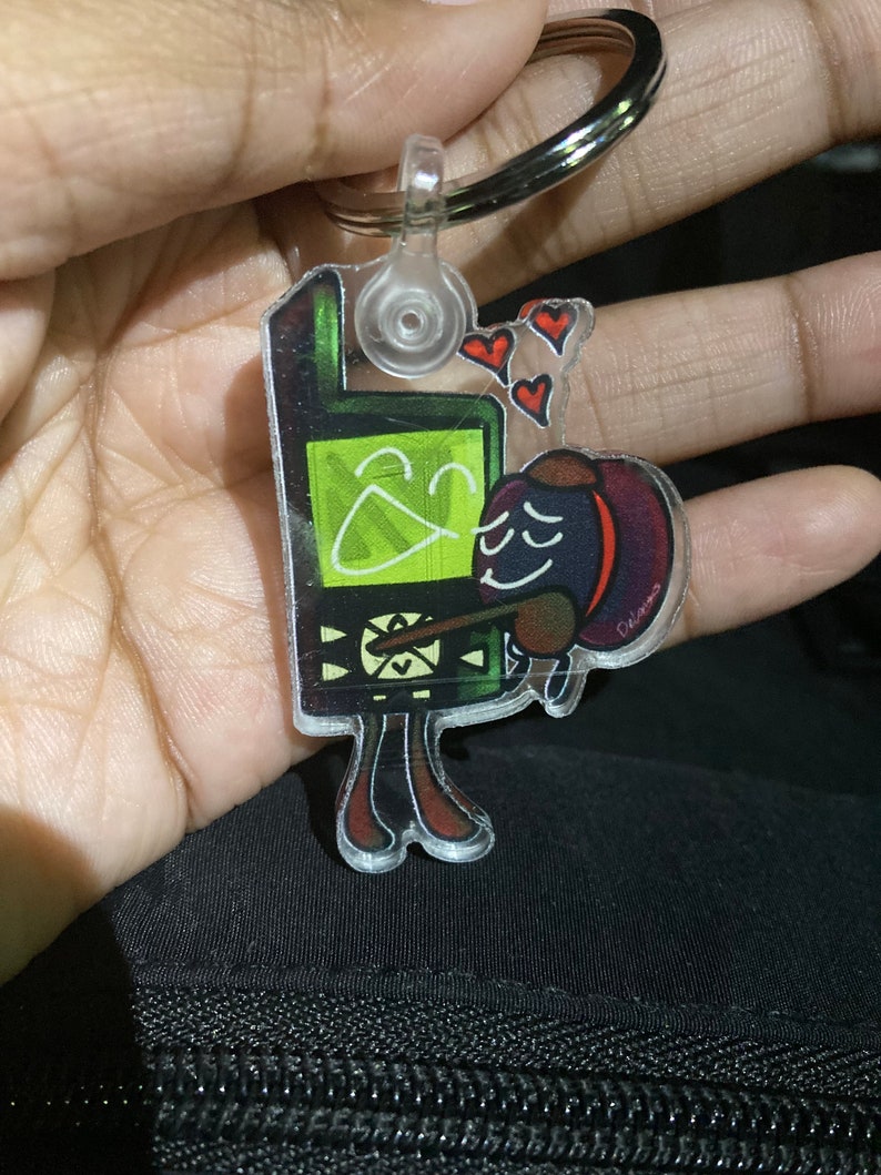 Gps and Tophat Keychain the Nightly Manor Object Show - Etsy