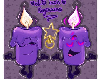 Candle inanimate insanity invitational - Acrylic Keychain / Charm - object shows