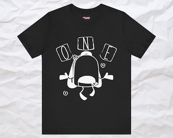 黒と白のLiam HFJONEシャツ - オブジェクトショー