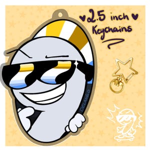 Nine XFOHV / TPOT - Acrylic Keychain / Charm - object shows