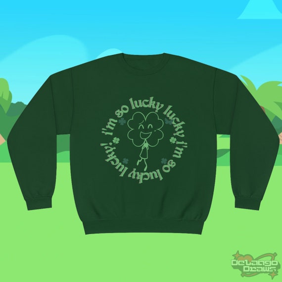 [GRAVER]★24FW★LUCKY CLOVER COLOR MATCHING SWEATSHIRT Designer fashion, Seoul-fully created | W Concept