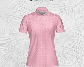 Pink Last Swing Before the Ring Ladies Bachelorette Golf Shirt Polo For Women