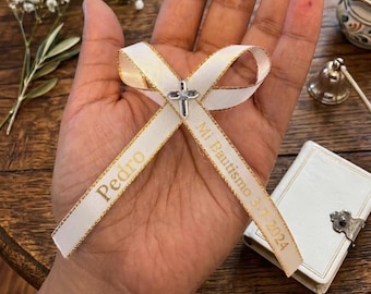 Custom Engraved Satin Ribbon – Quinceanera Sweet 16 Wedding ribbon