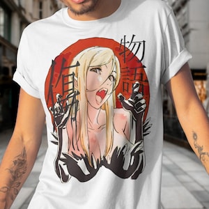 Vampire Waifu Unisex Graphic Tee, Waifu Shirt, Kawaii Tee, Anime Girl Shirt, Devil Girl, Cat Girl, UwU Girl